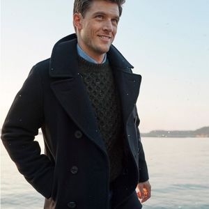 Authentic L.L.Bean wool pea coat.